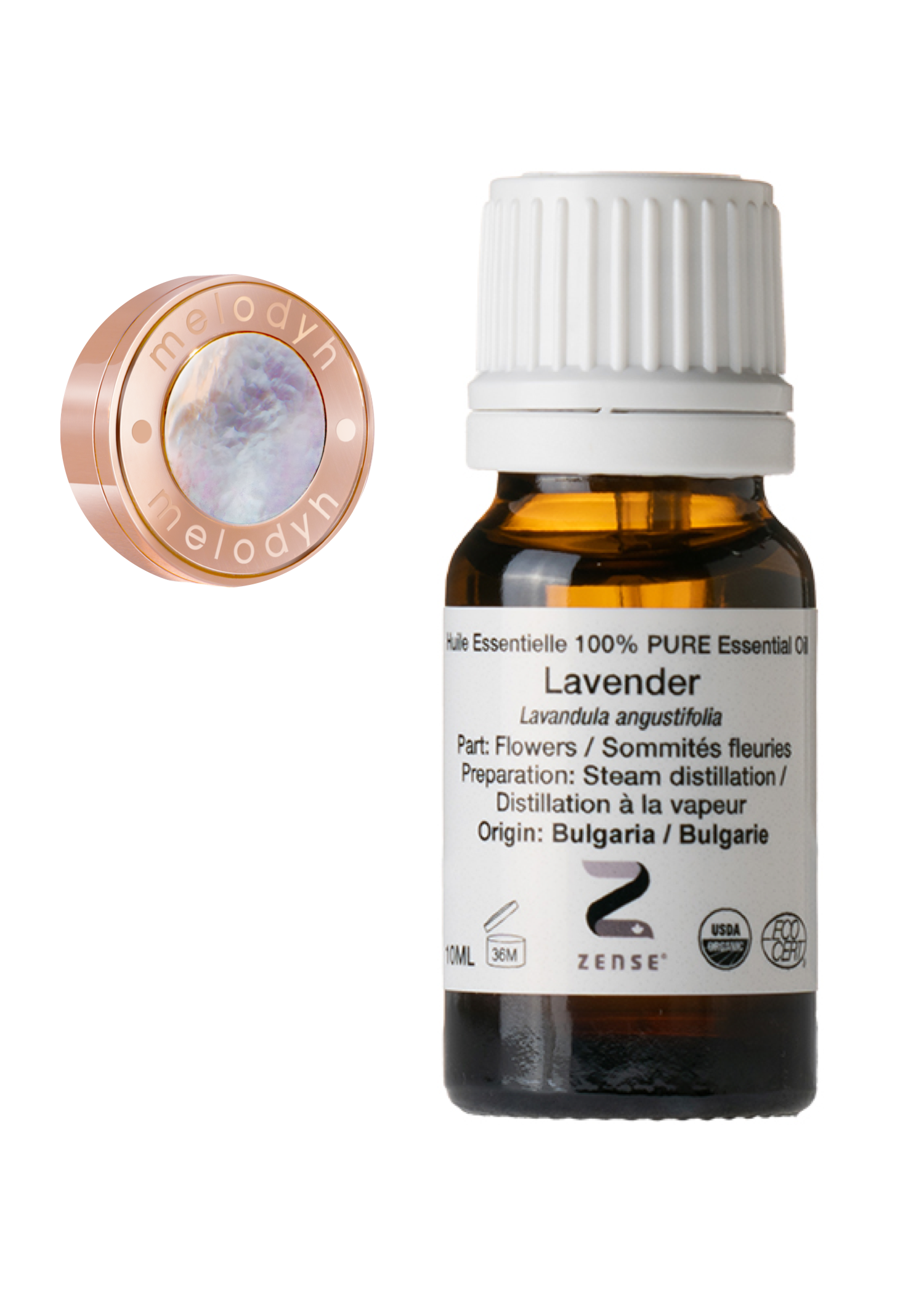 Lavender Essential Oil with Mask Diffuser Clip Kit